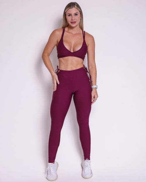 Conjunto Calça Empina Ajuste Light + Top Vivi