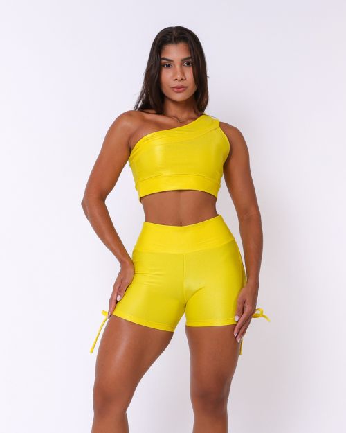 Conjunto Short Cross Compress�o + Top Paloma