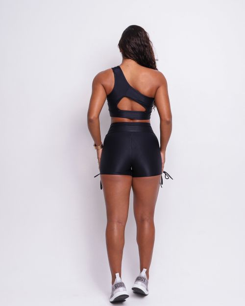 Conjunto Short Cross Compress�o + Top Paloma
