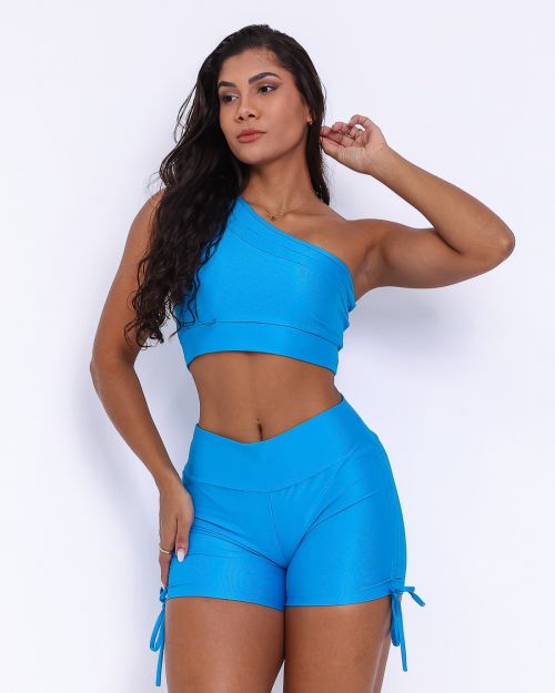 Conjunto Short Cross Compress�o + Top Paloma