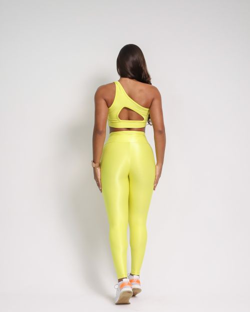 Conjunto Calça Legging Básica Compressão + Top Paloma