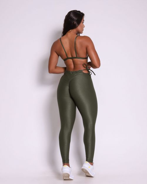 Conjunto Calça Empina Ajuste Compressão + Top Rafa