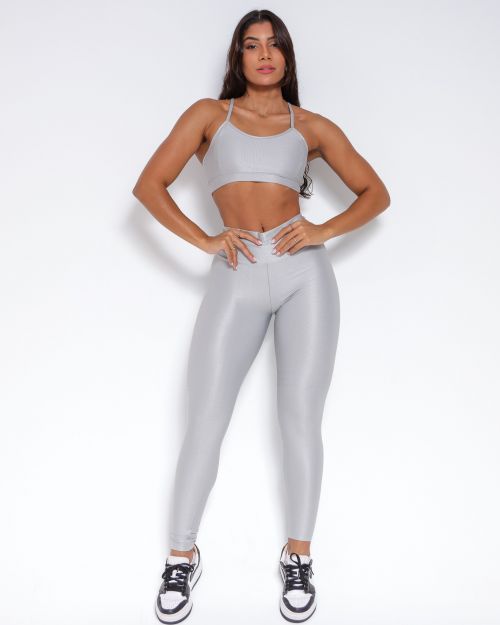 Conjunto Calça Empina Slim Compressão + Top Elisa