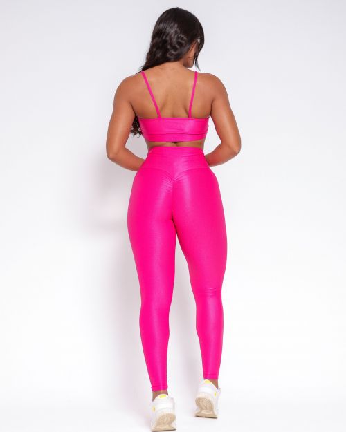 Conjunto Calça Empina Slim Compressão + Top Elisa