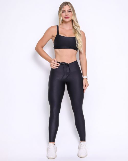 Conjunto Calça Empina Ajuste Compressão + Top Tai