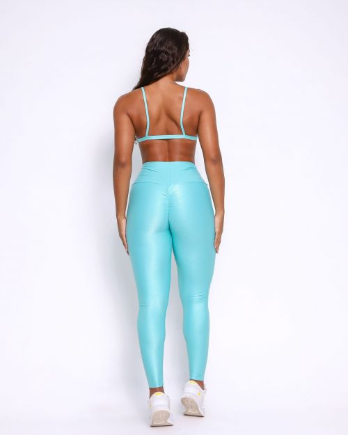 Conjunto Calça Legging Empina Compressão + Top Rafa
