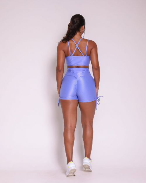 Conjunto Short Empina Cross Compress�o + Top Lari