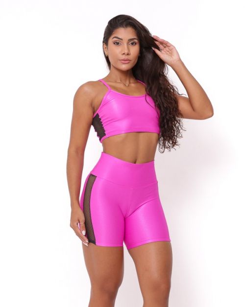 Conjunto Short Essence Compressão + Top Essence