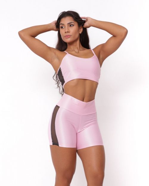 Conjunto Short Essence Compressão + Top Essence