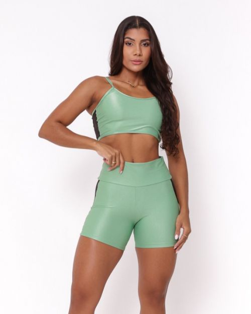 Conjunto Short Essence Compressão + Top Essence