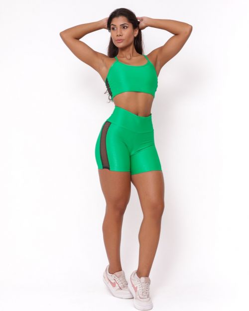 Conjunto Short Essence Compressão + Top Essence