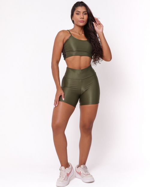 Conjunto Short Essence Compressão + Top Essence