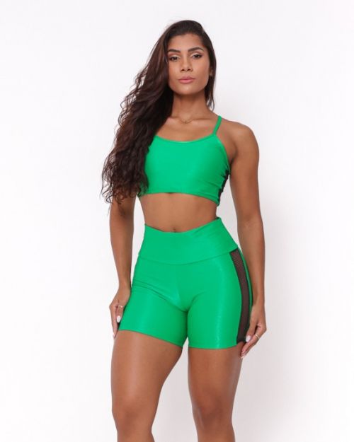 Conjunto Short Essence Compressão + Top Essence