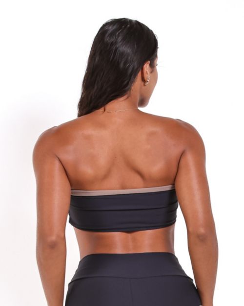 Top Faixa Dupla Face Light Bicolor