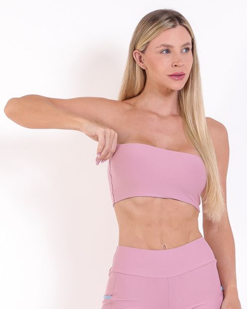 Top Faixa Dupla Face Light Bicolor