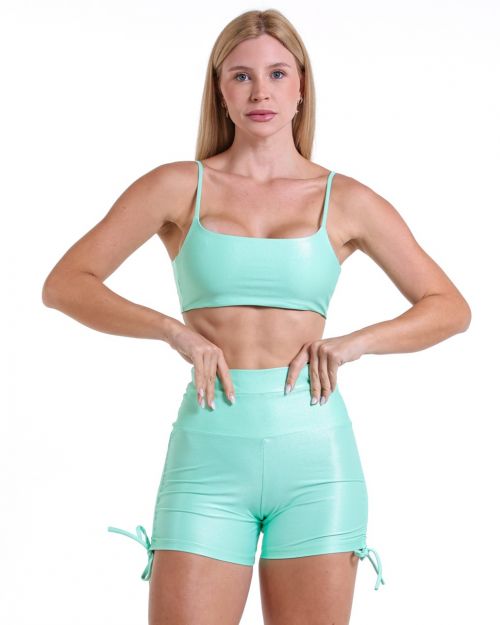 Conjunto Short Empina Cross Compress�o + Top Ju