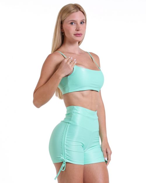 Conjunto Short Empina Cross Compress�o + Top Ju