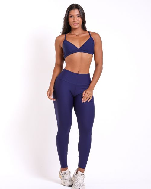 Conjunto Calça Legging Básica Light + Top Rafa