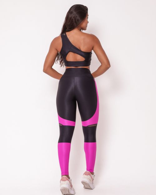 Conjunto Calça Legging Ana Compressão + Top Paloma