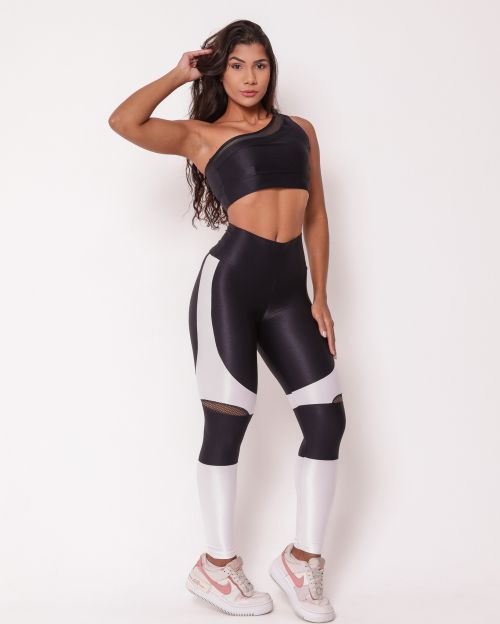 Conjunto Calça Legging Ana Compressão + Top Paloma