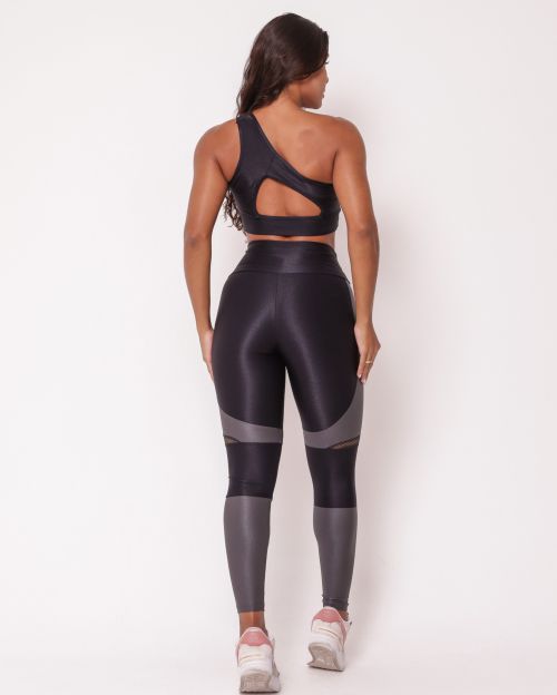 Conjunto Calça Legging Ana Compressão + Top Paloma