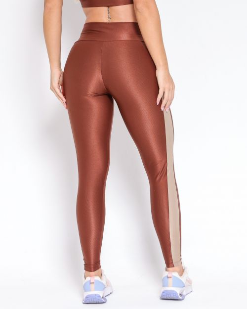 Calça Legging Balance Compressão Bicolor