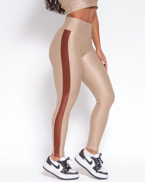 Calça Legging Balance Compressão Bicolor