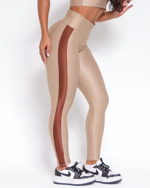 Calça Legging Balance Compressão Bicolor