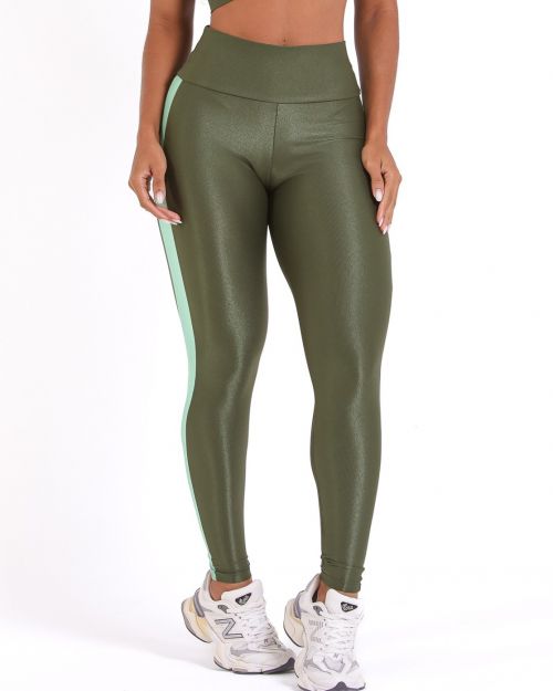 Calça Legging Balance Compressão Bicolor