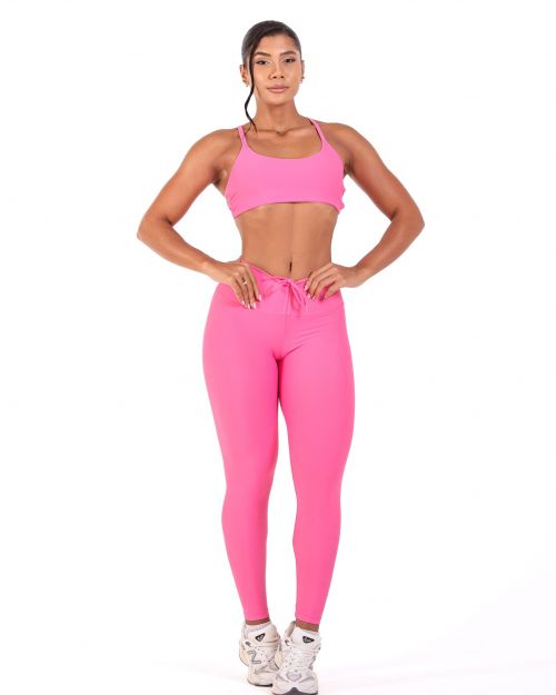 Conjunto Calça Legging Empina Light + Top Aline