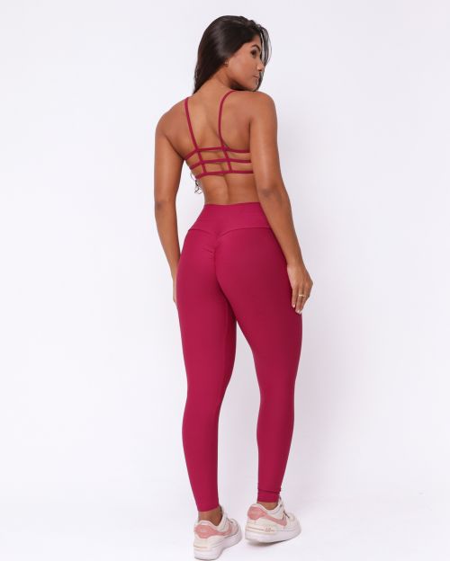 Conjunto Calça Legging Empina Light + Top Aline