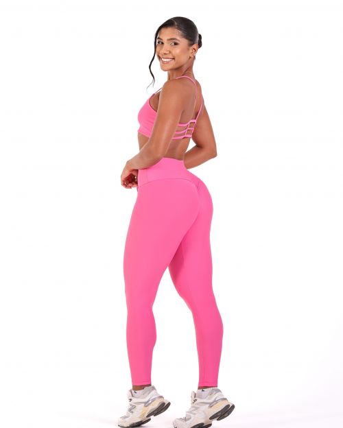 Conjunto Calça Legging Empina Light + Top Aline