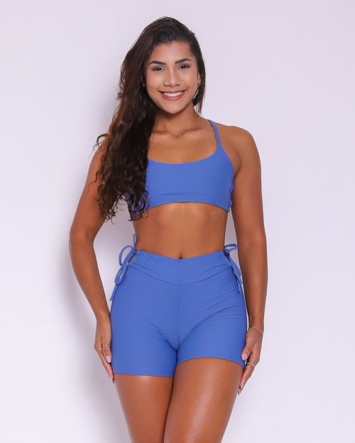 Conjunto Short Empina Ajuste Light + Top Aline