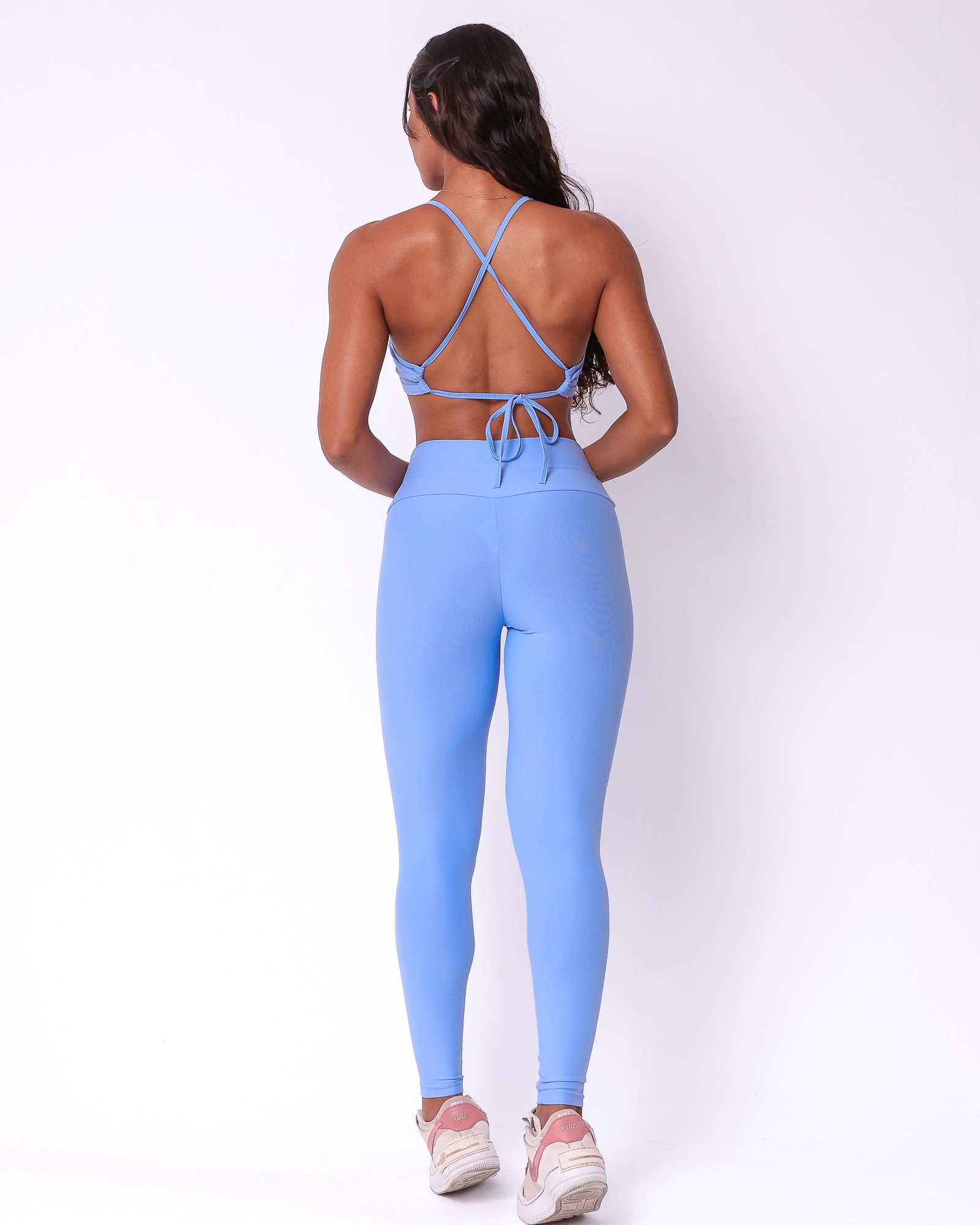 Conjunto Calça Legging Básica Light + Top Paula