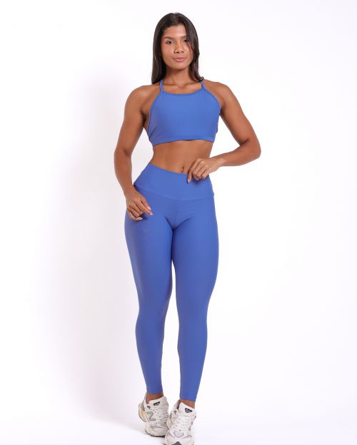 Conjunto Calça Legging Básica Light + Top Paula