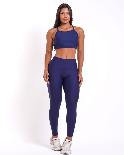Conjunto Calça Legging Básica Light + Top Paula