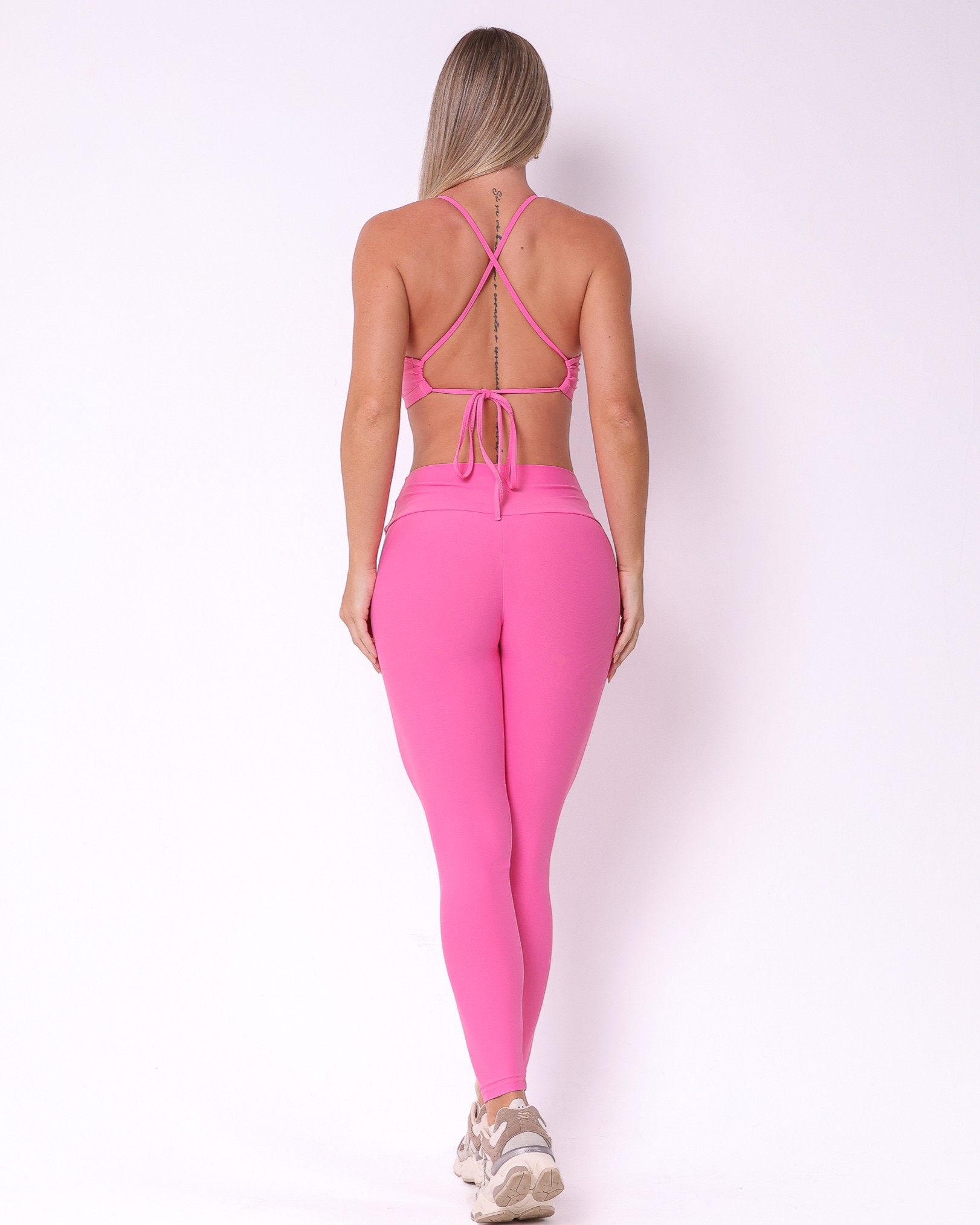 Conjunto Calça Legging Básica Light + Top Paula