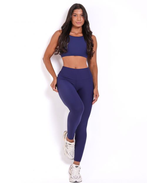 Conjunto Calça Legging Básica Light + Top Paula