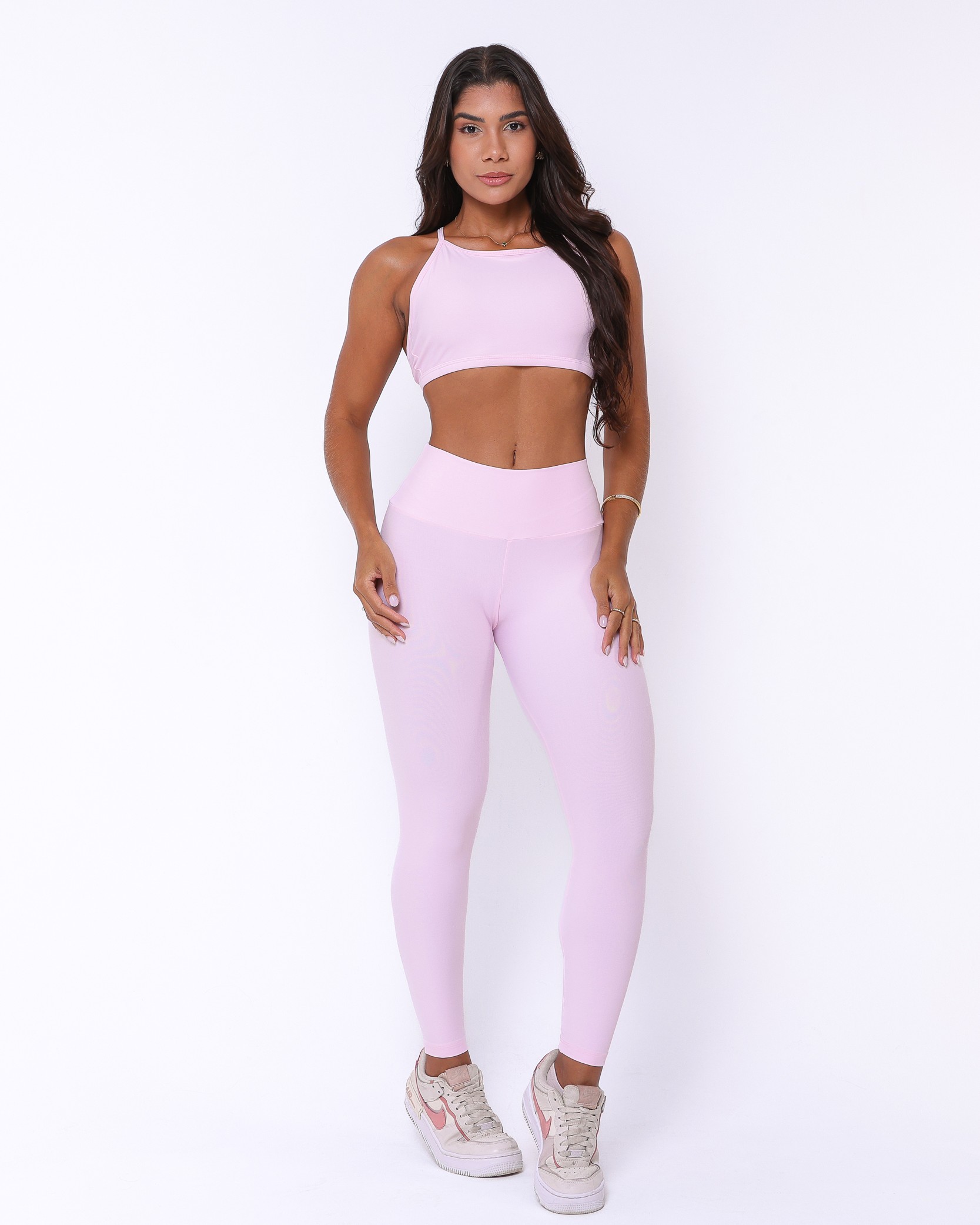 Conjunto Calça Legging Básica Light + Top Paula