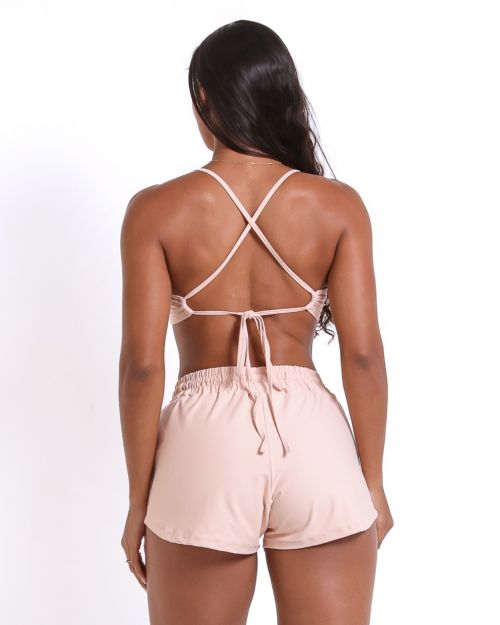 Conjunto Short Boxer Basic Light + Top Paula