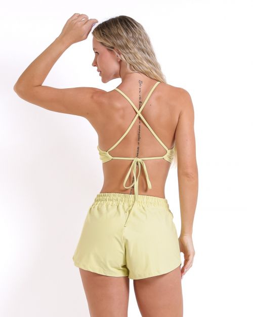 Conjunto Short Boxer Basic Light + Top Paula