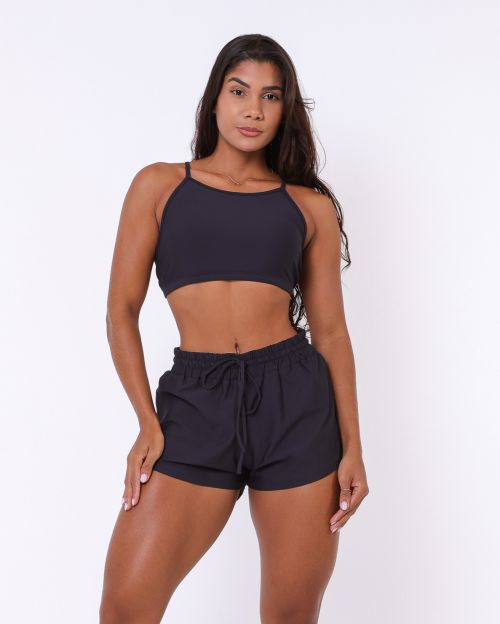 Conjunto Short Boxer Basic Light + Top Paula