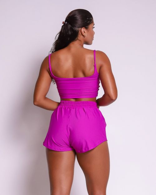 Conjunto Short Boxer Basic Light + Top Regatinha