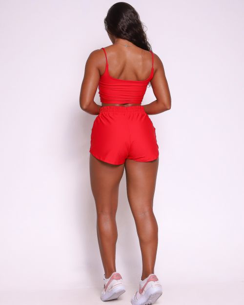 Conjunto Short Boxer Basic Light + Top Regatinha
