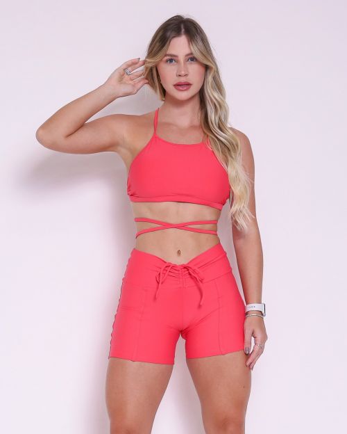 Conjunto Short Empina Light + Top Paula