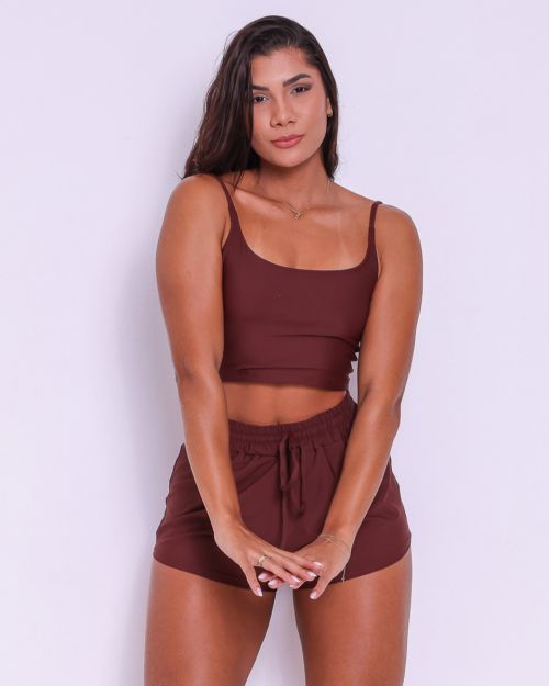 Conjunto Short Boxer Basic Fluitty + Top Regatinha
