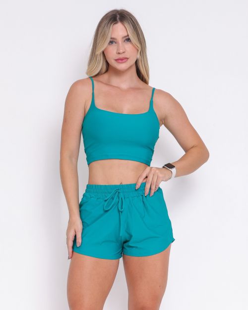 Conjunto Short Boxer Basic Fluitty + Top Regatinha