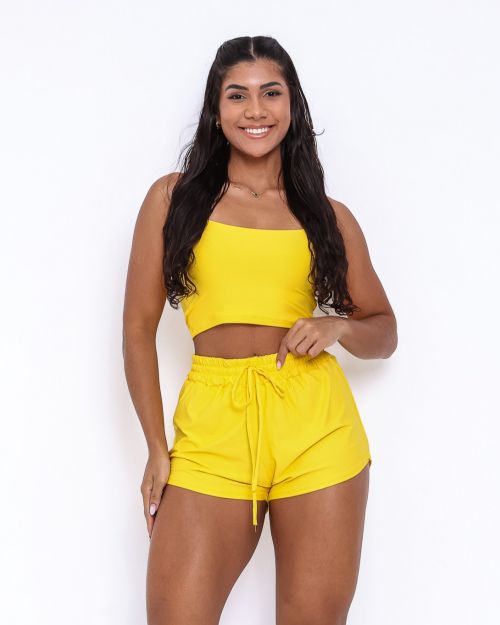 Conjunto Short Boxer Basic Fluitty + Top Regatinha