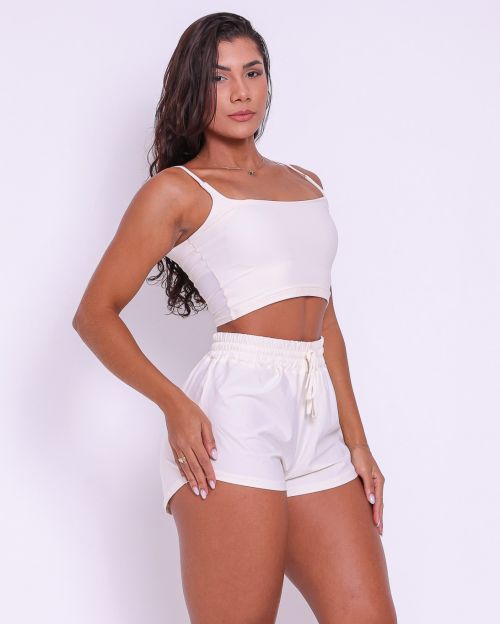 Conjunto Short Boxer Basic Fluitty + Top Regatinha