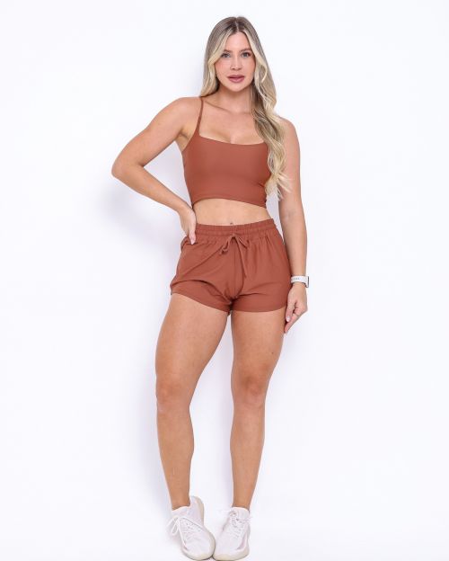 Conjunto Short Boxer Basic Fluitty + Top Regatinha